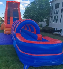  Aurora waters slides for rent, VOLCANO SUPER SLIDE